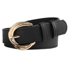 QUANTITY OF WOMENS BELTS TO INCLUDE WOMENS BLACK BELT: LOCATION - C RACK