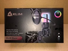 QUANTITY OF ITEMS TO INCLUDE KLIM WIRELESS MICROPHONE : LOCATION - C RACK