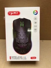 QUANTITY OF ASSORTED ITEMS TO INCLUDE WIRELESS GAMING MOUSE, 2.4G LIGHTWEIGHT HONEYCOMB SHELL ERGONOMIC RGB MICE WITH 750MAH RECHARGEABLE BATTERY, ENERGY SAVING, 6 BUTTONS & MINI USB RECEIVER FOR WIN