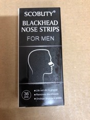 QUANTITY OF SCOBUTY BLACKHEAD NOSE STRIPS : LOCATION - C RACK