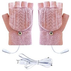 QUANTITY OF ASSORTED ITEMS TO INCLUDE YOOLHAMY USB HEATED GLOVES FOR WOMEN MEN UNISEX HEATED MITTENS WINTER HANDS WARM LAPTOP GLOVES FINGERLESS FULL & HALF HEATED LADIES GLOVES HEATING KNITTING INDOO