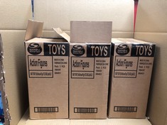 3 X BOXES OF 2 X BATMAN ACTION FIGURES: LOCATION - BLUE RACK