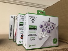 QUANTITY OF ITEMS TO INCLUDE TURTLE BEACH REACT-R CONTROLLER WHITE/PURPLE - XBOX SERIES X|S, XBOX ONE AND PC: LOCATION - A