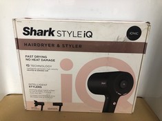 SHARK STYLE IQ HAIR DRYER & STYLER: LOCATION - B