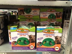 QUANTITY OF PET PRODUCTS ITEMS TO INCLUDE POP N PLAY INTERACTIVE CAT TOY: LOCATION - B