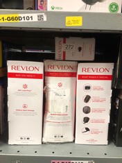 QUANTITY OF HEALTH & BEAUTY ITEMS TO INCLUDE REVLON ONE-STEP HAIR DRYER AND VOLUMISER FOR MID TO LONG HAIR (ONE-STEP, 2-IN-1 STYLING TOOL, IONIC AND CERAMIC TECHNOLOGY, UNIQUE OVAL DESIGN) RVDR5222: