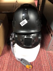 QUANTITY OF SAFETY HELMETS TO INCLUDE JSP WHITE HARD HAT::: LOCATION - E