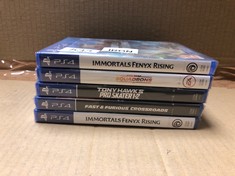 QUANTITY OF TECH & GAMING ITEMS TO INCLUDE IMMORTALS FENYX RISING (PS4): LOCATION - F