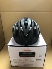 SENA ADULT R2 SMART ROAD CYCLING HELMET, MATTE BLACK, S.: LOCATION - A