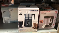 QUANTITY OF KITCHEN & APPLIANCES ITEMS TO INCLUDE SEVERIN SM 3586 INDUCTION MILK FROTHER SPUMA 700, 700 ML, BLACK-STAINLESS STEEL: LOCATION - F