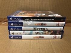 QUANTITY OF TECH & GAMING ITEMS TO INCLUDE FAST & FURIOUS CROSSROADS (PS4): LOCATION - F