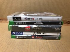 QUANTITY OF TECH & GAMING ITEMS TO INCLUDE FIFA 18 LEGACY EDITION (PS3): LOCATION - F