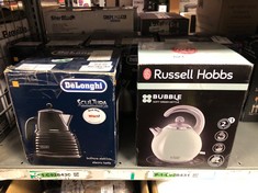 QUANTITY OF KITCHEN & APPLIANCES ITEMS TO INCLUDE RUSSELL HOBBS 24404-70 ELECTRIC KETTLE BUBBLE-24404-70, GREEN: LOCATION - G