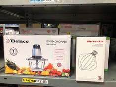 QUANTITY OF KITCHEN & APPLIANCES ITEMS TO INCLUDE KITCHENAID MIXER WHISK FOR MEDIUM TILT-HEAD MIXERS 5K452WW: LOCATION - G