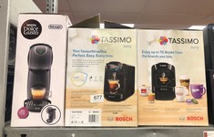 QUANTITY OF KITCHEN & APPLIANCES ITEMS TO INCLUDE TASSIMO BY BOSCH SUNY 'SPECIAL EDITION' TAS3102GB COFFEE MACHINE,1300 WATT, 0.8 LITRE - BLACK: LOCATION - G