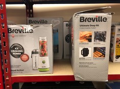 QUANTITY OF KITCHEN & APPLIANCES ITEMS TO INCLUDE BREVILLE ULTIMATE DEEP FILL TOASTIE MAKER | 2 SLICE SANDWICH TOASTER | REMOVABLE NON-STICK PLATES | STAINLESS STEEL | BLACK [VST082]: LOCATION - K