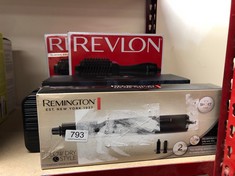 QUANTITY OF HEALTH & BEAUTY ITEMS TO INCLUDE REMINGTON BLOW DRY & STYLE AIR STYLER - FOR SHORTER HAIR (2 ATTACHMENTS, 19MM BRUSH, 25MM SOFT BRISTLE BRUSH, 2 HEAT SETTINGS, 2 SPEED SETTINGS, SWIVEL CO