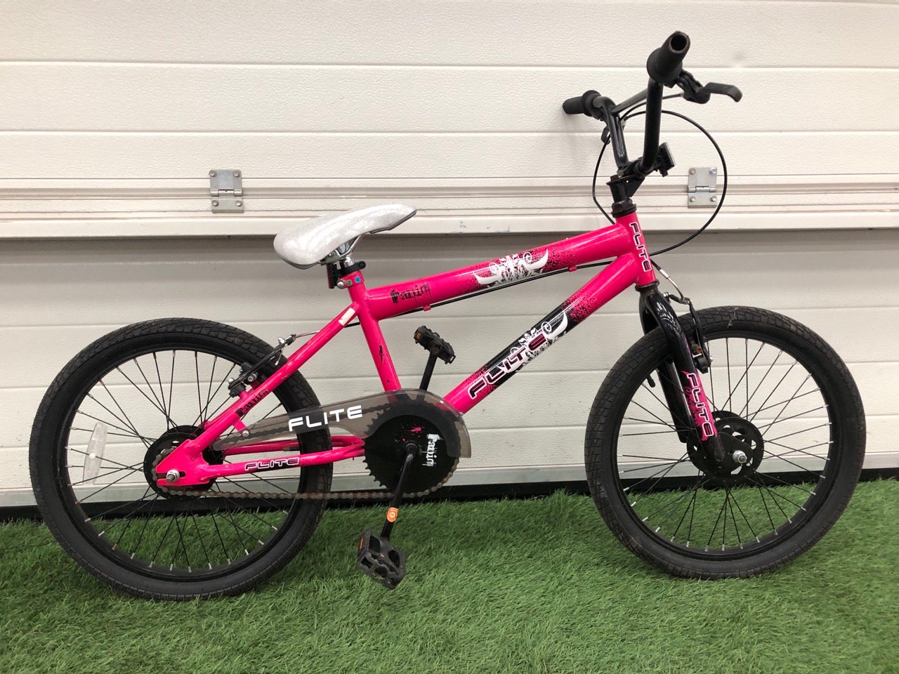 FLITE PANIC KIDS BMX, 10” FRAME, 20” WHEELS, SINGLE SPEED.: LOCATION - MIDDLE FLOOR(COLLECTION OR OPTIONAL DELIVERY AVAILABLE)