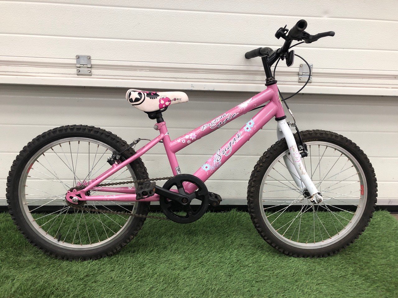 BRITISH EAGLE SUGAR KIDS’ BIKE, 12” FRAME, 20” WHEELS, SINGLE SPEED. : LOCATION - MIDDLE FLOOR(COLLECTION OR OPTIONAL DELIVERY AVAILABLE)