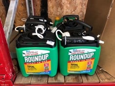 QUANTITY OF ASSORTED GARDEN ITEMS TO INCLUDE ROUND UP FAST ACTION WEED KILLER 5L - COLLECTION ONLY - LOCATION RIGHT RACK