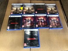 QUANTITY OF SEALED ASSORTED GAMES TO INCLUDE HITMAN 3 PS5 ID MAY BE REQUIRED - COLLECTION ONLY - LOCATION RIGHT RACK