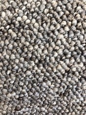 GALA BLUE FELT 91 CARPET IN FIELDSTONE APPROX WIDTH 4M - COLLECTION ONLY - LOCATION RIGHT RACK