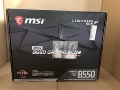 MIS LIGHTNING 4 GEN B550  GAMING PLUS MOTHERBOARD : LOCATION - A