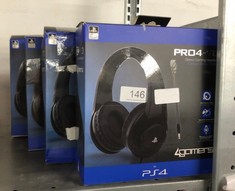 QUANTITY OF TECH & GAMING ITEMS TO INCLUDE PRO4-70 WIRED STEREO GAMING HEADSET PS4: LOCATION - A