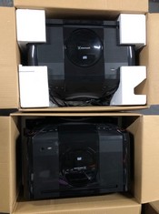 2 X BLACK WET HI-POWER 2 WAY SYSTEM TOP LOADING CD PLAYER: LOCATION - A