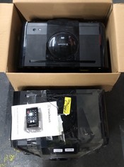 2 X BLACK WET POWER HOUSE BLUETOOTH CD SPEAKER: LOCATION - A