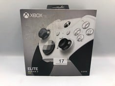 XBOX ELITE BLUETOOTH WIRELESS CONTROLLER SERIES 2 - CORE EDITION (WHITE) FOR PC, XBOX SERIES X|S, XBOX ONE, WINDOWS 10, MOBILE.: LOCATION - TOP 50 RACK