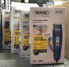 QUANTITY OF HEALTH & BEAUTY ITEMS TO INCLUDE WAHL COLOUR PRO CORDED CLIPPER, HEAD SHAVER, MEN'S HAIR CLIPPERS, COLOUR CODED GUIDES, FAMILY AT HOME HAIRCUTTING: LOCATION - B