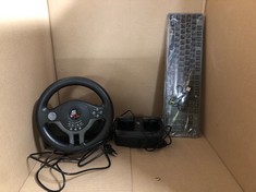 QUANTITY OF TECH & GAMING ITEMS TO INCLUDE SUPERDRIVE RACING WHEEL : LOCATION - B