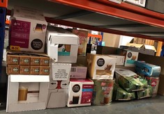 QUANTITY OF FOOD & DRINK ITEMS TO INCLUDE NESCAFÉ DOLCE GUSTO ESPRESSO MACCHIATO COFFEE PODS, 16 CAPSULES   SOME MAY BE PAST BEST BEFORE DATE : LOCATION - C