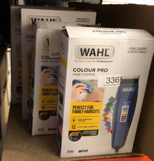 QUANTITY OF HEALTH & BEAUTY ITEMS TO INCLUDE WAHL COLOUR PRO CORDED CLIPPER, HEAD SHAVER, MEN'S HAIR CLIPPERS, COLOUR CODED GUIDES, FAMILY AT HOME HAIRCUTTING: LOCATION - C