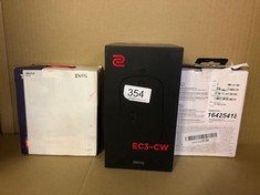 QUANTITY OF GAMING/TECH ITEMS TO INCLUDE BENQ EC3-CW GAMING MOUSE : LOCATION - C