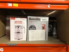 QUANTITY OF KITCHEN & APPLIANCES ITEMS TO INCLUDE BREVILLE BLEND ACTIVE PERSONAL BLENDER & SMOOTHIE MAKER | 350W | 1 PORTABLE BLEND ACTIVE BOTTLE (600ML) | LEAK PROOF LID | BLACK & GOLD [VBL251]: LOC