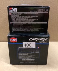 QTY OF FISHING ITEMS TO INCLUDE PENN WARFARE™ LEVEL WIND, FISHING REEL, CONVENTIONAL REELS, SEA - INSHORE/NEARSHORE FISHING, SALTWATER BOAT OR KAYAK FISHING,UNISEX, BLACK/RED/SMOKE, 30 | RIGHT HAND: