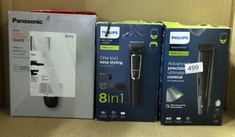 QUANTITY OF HEALTH & BEAUTY ITEMS TO INCLUDE PHILIPS BEARD TRIMMER SERIES 5000 WITH LIFT AND TRIM PRO SYSTEM (MODEL BT5515/13), BLACK: LOCATION - D