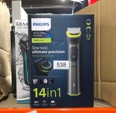 QUANTITY OF HEALTH & BEAUTY ITEMS TO INCLUDE PHILIPS SERIES 7000 ALL-IN-ONE TRIMMER, 14-IN-1 MULTIGROOM FOR FACE, HEAD AND BODY, ONE TOOL - ULTIMATE PRECISION, 21 LENGTH SETTINGS (0.5-16 MM) (MODEL M