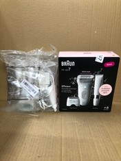 BRAUN SILK-ÉPIL 7 EPILATOR SE7-441 + BRAUN EPILATOR : LOCATION - D