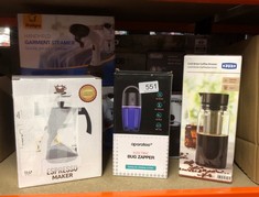 QUANTITY OF KITCHEN & APPLIANCES ITEMS TO INCLUDE HAMA XAVAX COLD BREW COFFEE MAKER 1 LITRE | COFFEE POT/TEAPOT WITH REMOVABLE STRAINER INSERT | GLASS JUG FOR COLD BREW COFFEE | GLASS JUG 1000ML | TR