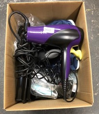 QUANTITY OF HEALTH & BEAUTY ITEMS TO INCLUDE REMINGTON IONIC HAIR DRYER : LOCATION - D