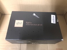 GHD FLIGHT TRAVEL HAIR DRYER - COMPACT, LIGHTWEIGHT, DUAL VOLTAGE, POWERFUL DRYING WITH LUXURIOUS TRAVEL CASE, GIFT SET.: LOCATION - E