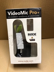 VIDEOMIC PRO+ ON-CAMERA SHOTGUN MICROPHONE: LOCATION - F