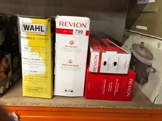 QUANTITY OF HEALTH & BEAUTY ITEMS TO INCLUDE REVLON ONE-STEP HAIR DRYER AND VOLUMISER FOR MID TO LONG HAIR (ONE-STEP, 2-IN-1 STYLING TOOL, IONIC AND CERAMIC TECHNOLOGY, UNIQUE OVAL DESIGN) RVDR5222: