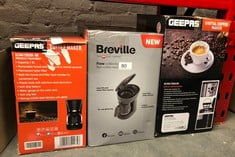 QUANTITY OF KITCHEN & APPLIANCES ITEMS TO INCLUDE BREVILLE FLOW FILTER COFFEE MACHINE | 12 CUP CAPACITY GLASS COFFEE JUG | AUTO PAUSE AND KEEP WARM FUNCTIONS | SLATE GREY [VCF139]: LOCATION - A