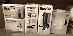 QUANTITY OF KITCHEN & APPLIANCES ITEMS TO INCLUDE BREVILLE SANDWICH/PANINI PRESS & TOASTIE MAKER, 3-SLICE, STAINLESS STEEL [VST025]: LOCATION - A