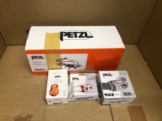 QUANTITY OF SPORTS & EXERCISE ITEMS TO INCLUDE PETZL CHARLET PO5SO FIXE - GOLD: LOCATION - H