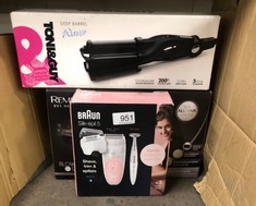 QUANTITY OF HEALTH & BEAUTY ITEMS TO INCLUDE BRAUN SILK-ÉPIL 5 EPILATOR FOR HAIR REMOVAL, 3 IN 1, INCLUDES SHAVER & TRIMMER HEAD, CORDLESS, GENTLE HAIR REMOVAL SETTING, WET & DRY, 100% WATERPROOF, 2